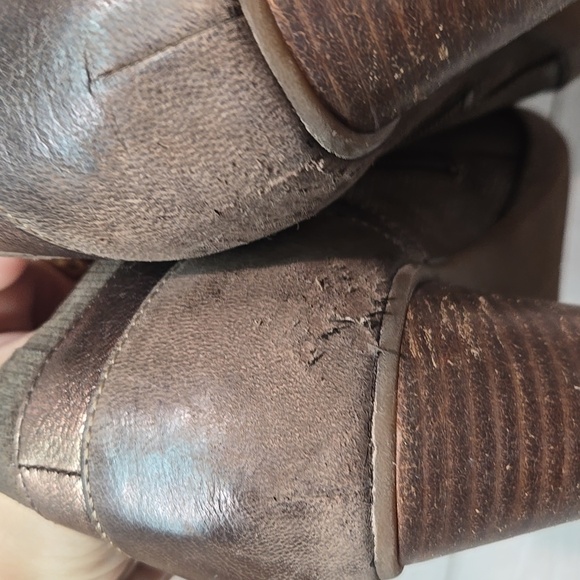 Dansko Women Marcia Ankle Leather Mule Clog shoes boots sz 39/8.5-9 - Picture 9 of 16